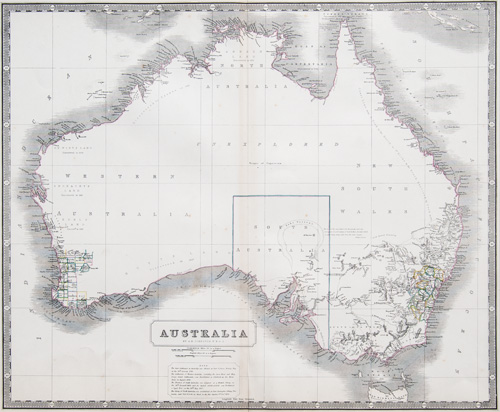 Australia and New Zealand 1855